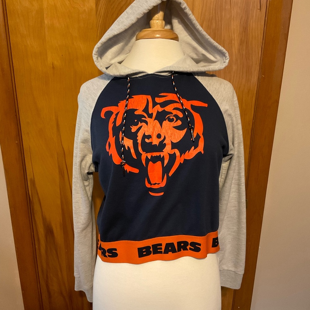 NFL Chicago Bears Long Sleeve Juniors Large Hoodie Top